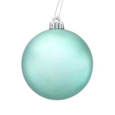 Gorgeous Matte Lt. Turquoise Christmas Tree Ball Ornament - 150mm-XH1007HE Craig Bachman