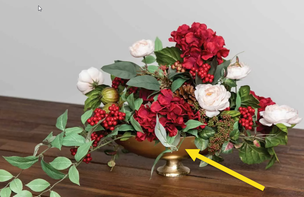Gold Metal Compote Bowl – 11" Pedestal Vase for Floral Arrangements & Wedding Centerpieces