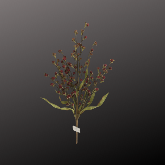 27" Red Fall Berry Spray Stem – Artificial Wood Berries for Autumn Arrangements-65121-RD Golden Bell