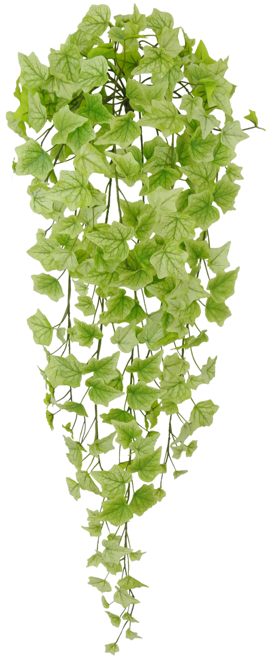 40" Real Touch Artificial Ivy Hanging Vine Light Green Golden Bell