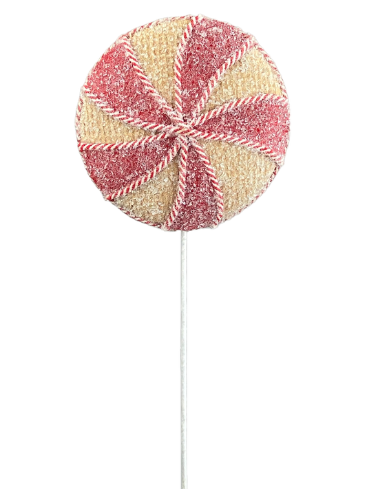 23"x7" Gingerbread Peppermint Pick – Festive Holiday Decoration | TCT Crafts -85779BN