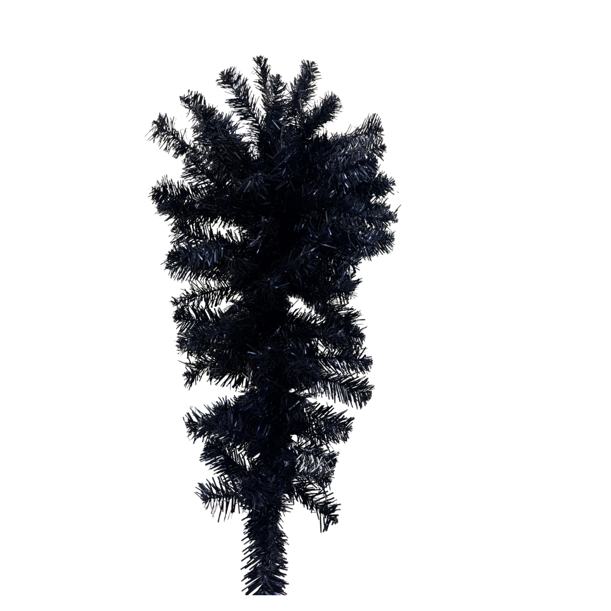 24" Black Teardrop Swag - Artificial Halloween Greenery-82298-BK Golden Bell