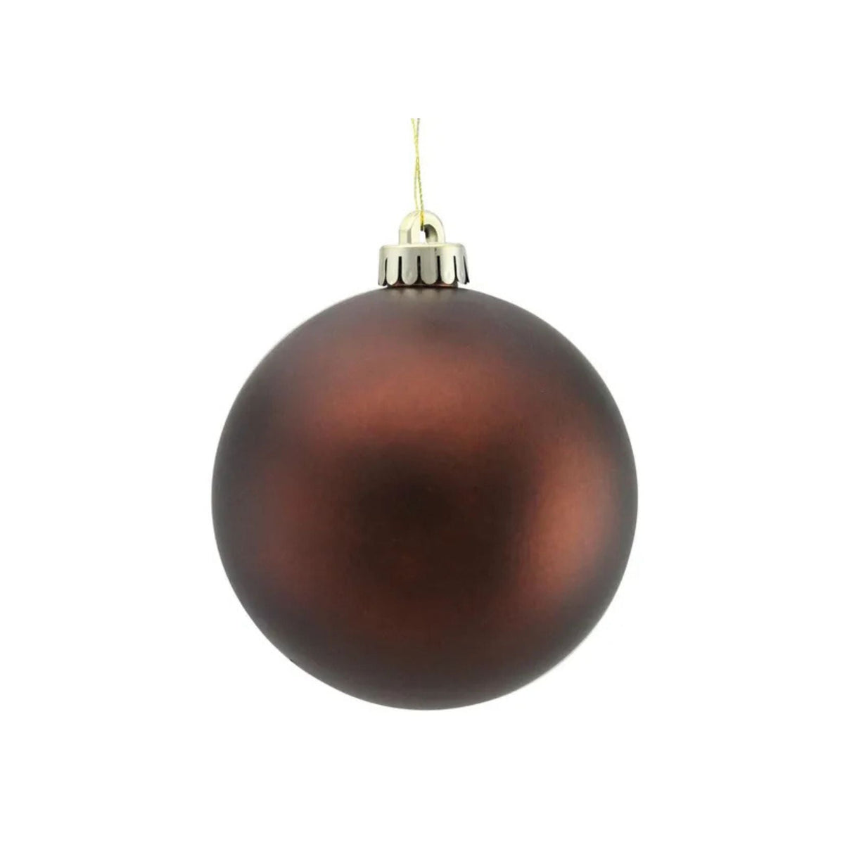 Matte Chocolate Brown Ornament Ball 150mm Decor-XH1007EG Craig Bachman