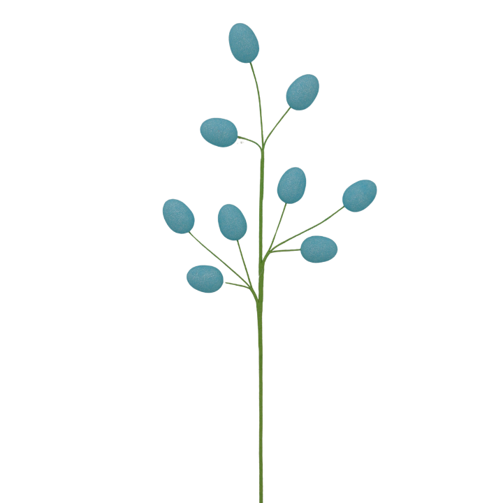 29.5" Pastel Easter Egg Spray - Blue, Green, Lavender, or Pink