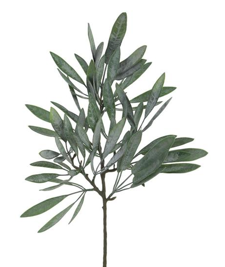 23" Plastic Eucalyptus Spray | Weatherproof Faux Greenery for Outdoor & Indoor Decor (FG5978)
