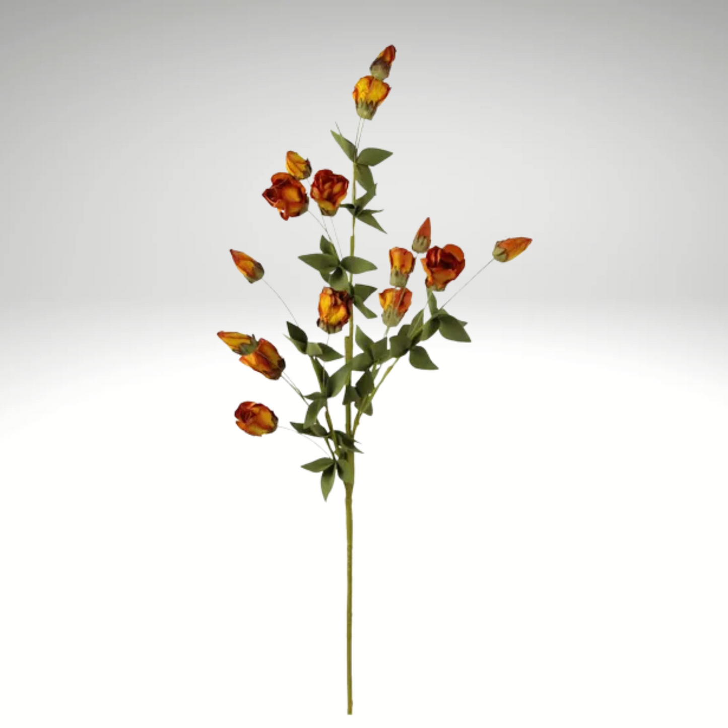 Fall Flower Spray – 31" Orange Yellow Artificial Floral Stem-FH805377 Craig Bachman