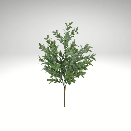 21" Glittered Ruscus Bush | Artificial Christmas Greenery-85254 Golden Bell