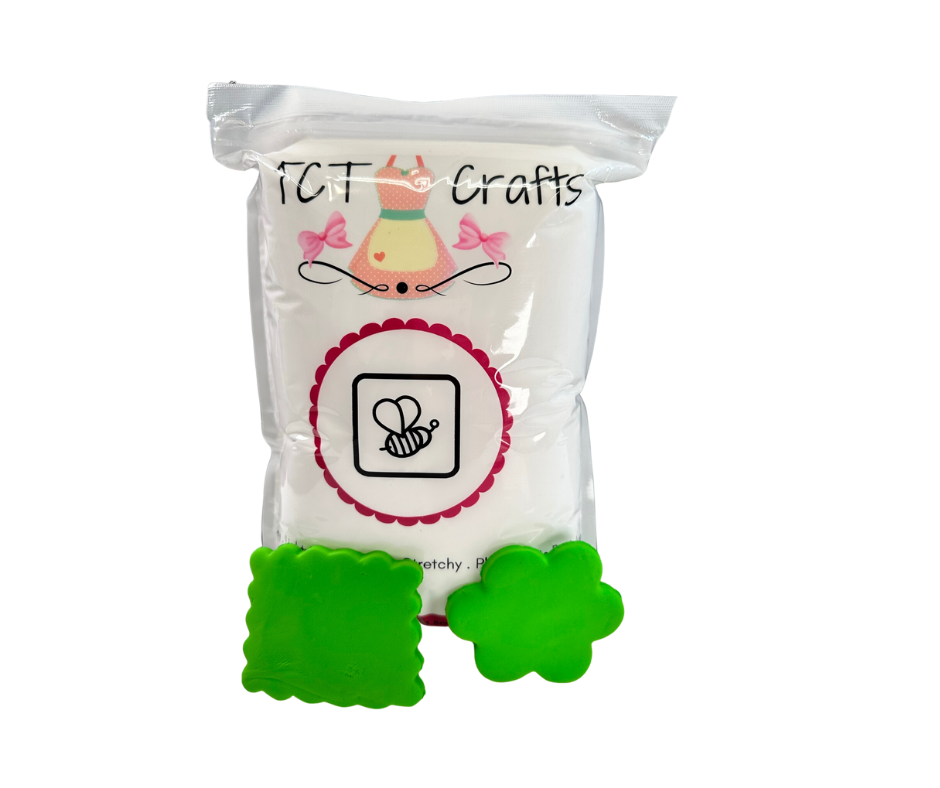 Green Air Dry Lightweight Foam Clay TCTCrafts
