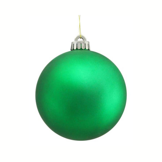 Gorgeous Matte Green Christmas Tree Ball Ornament - 150mm-XH100709 TCT Crafts