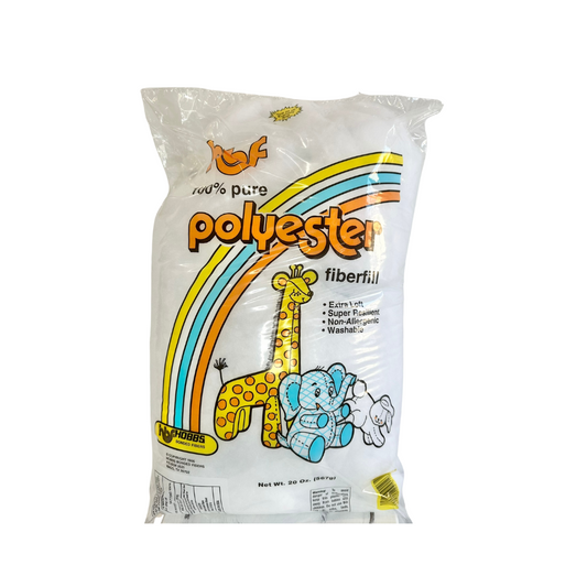 Hobbs Polyester Fiberfill-20oz Bag-Premium Polyester Fiberfill for Crafting & Stuffed Animals-*Includes Shipping Hobbs Bonded Fibers