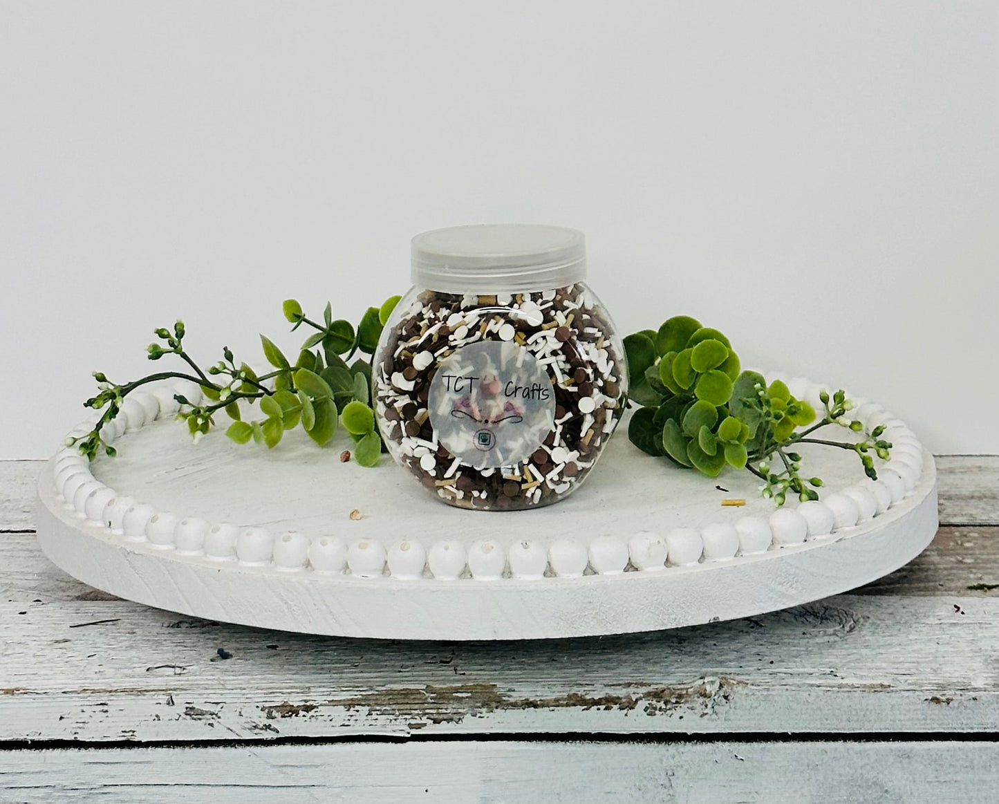 150g Smore's Themed Polymer Clay Faux Sprinkle Mix - Ideal for Fake Bakes, Clay Art, Slime - Unique and Playful TCTCrafts