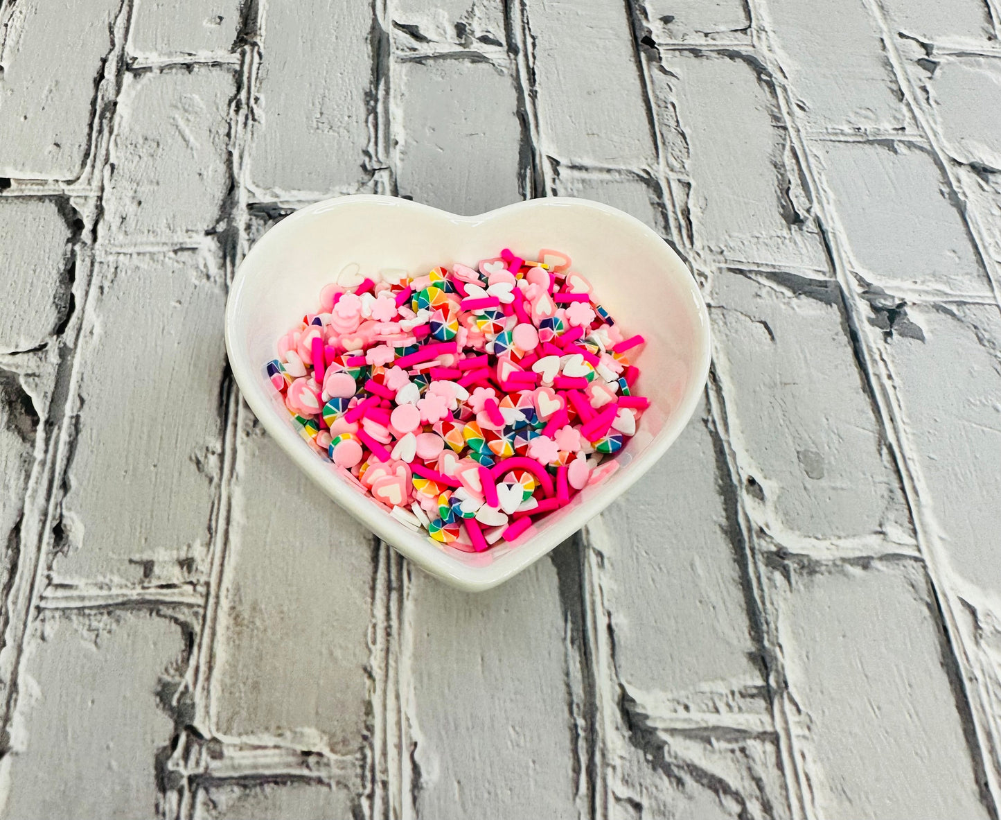 150g Spring Pastel & Rainbow Polymer Clay Sprinkle Mix - Perfect for Fake Bakes, Clay Art, Slime - Bright, Cheerful, and Festive TCTCrafts