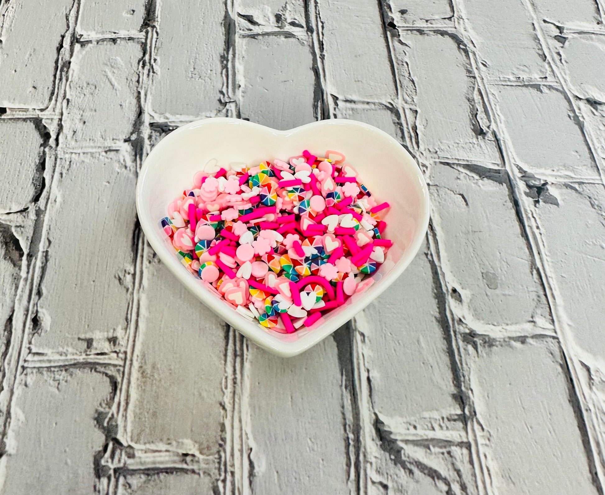 150g Spring Pastel & Rainbow Polymer Clay Sprinkle Mix - Perfect for Fake Bakes, Clay Art, Slime - Bright, Cheerful, and Festive TCTCrafts