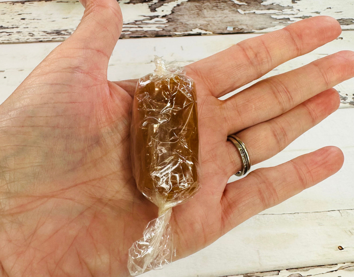 Handmade Fake Realistic Resin Caramel Candy Pieces - Ideal for Fake Baking, Clay Art, and Photography Props-6 pieces per bag TCT Crafts