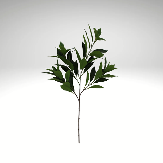 29" Laurel Leaf Spray x4 Stems | Artificial Greenery for Wreaths & Decor-85591 Golden Bell
