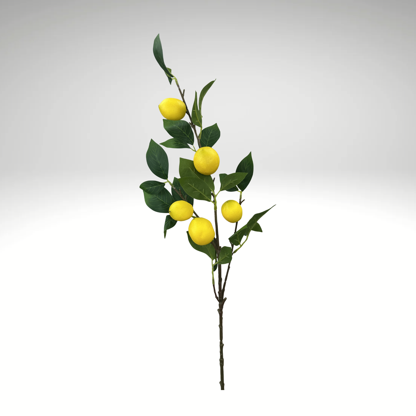 32 Inch Artificial Lemon Spray with Green Leaves-64024YW Liberty Floral
