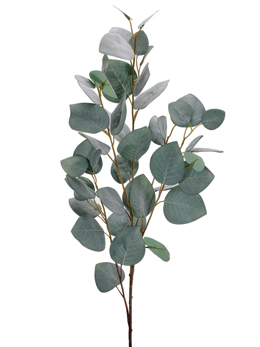 37" Artificial Green Eucalyptus Spray - Faux Greenery Stem (MTF23813)