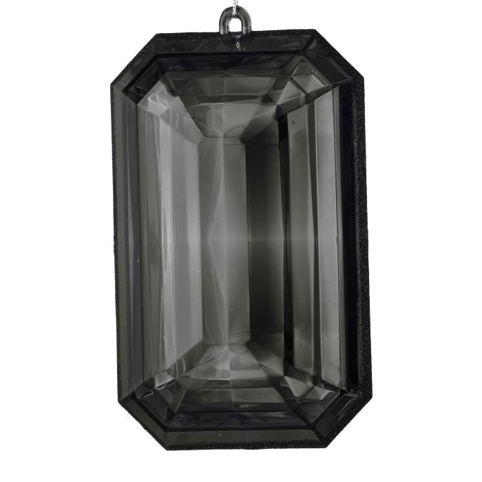 MTX67416 9" Acrylic Emerald Cut Precious Gem Ornament - Choose from 5 Stunning Colors Regency