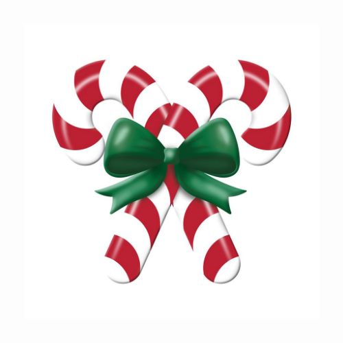 13"x12" Metal Embossed Candy Cane Sign – Festive Red, White, and Green Christmas Wall Decor | TCT Crafts I MD136594