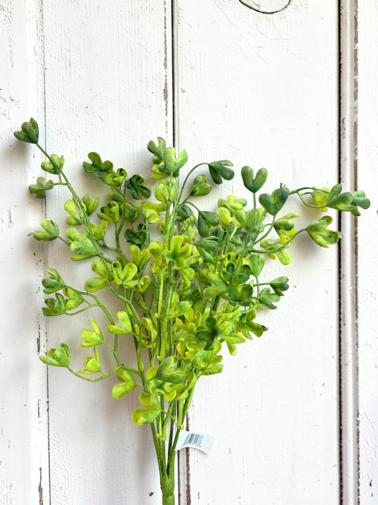 Artificial Mini Cup Leaf Bush Faux Greenery for Wreaths and Arrangements-FL4303-G TCTCrafts