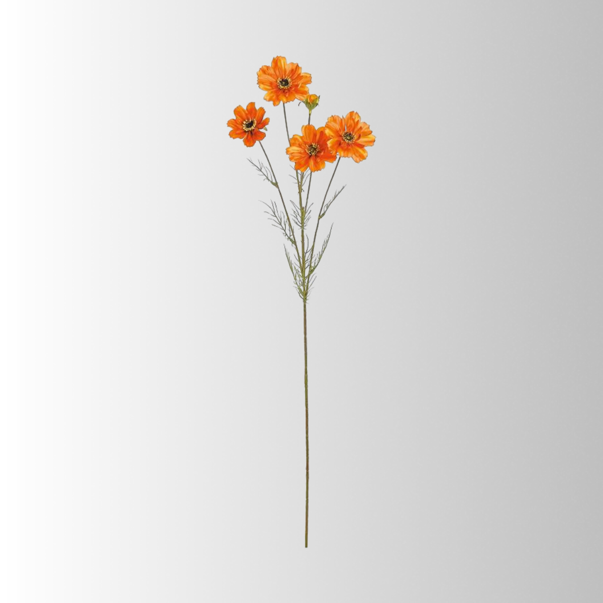 31" Orange Cosmos Spray for Fall Floral Arrangements-5357-OG Select Artificials
