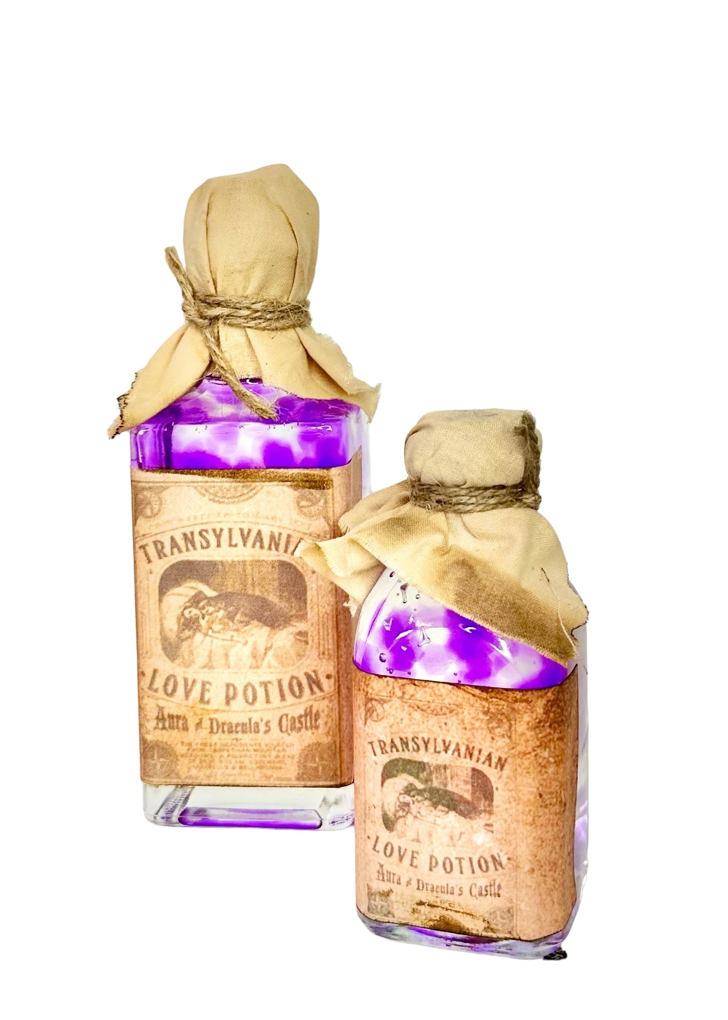 Halloween Themed Glass Love Potion Decor - Floating Orbs Bottles - 8oz & 4oz Options - TCT Crafts Seasonal Home Decor and Party Props TCT Crafts