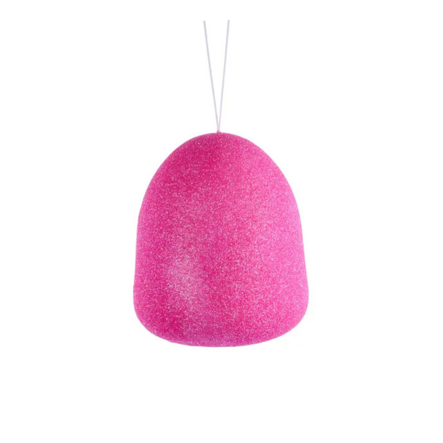 Pink Glitter Gumdrop Ornament – 5" Candyland Faux Food Christmas Decor-XJ711811 Craig Bachman