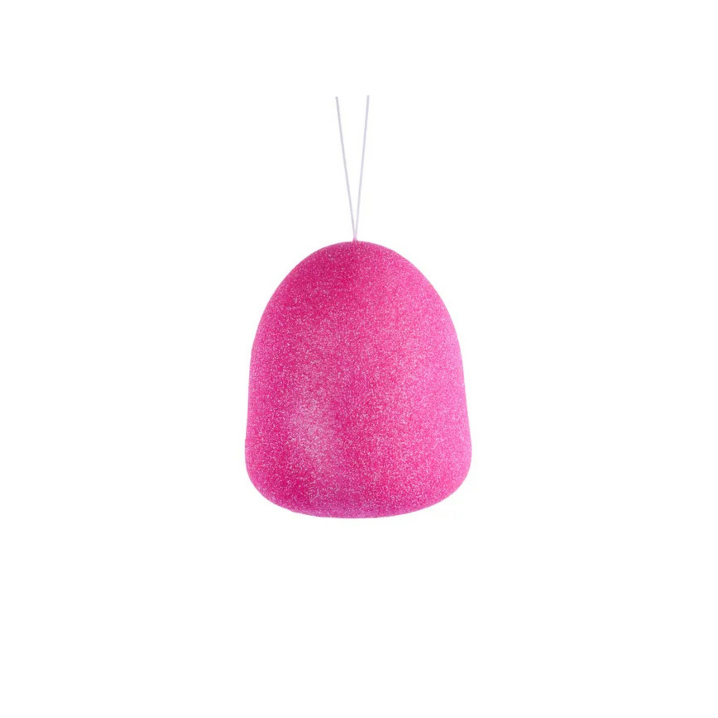 Pink Glitter Gumdrop Ornament – 5" Candyland Faux Food Christmas Decor-XJ711811 Craig Bachman