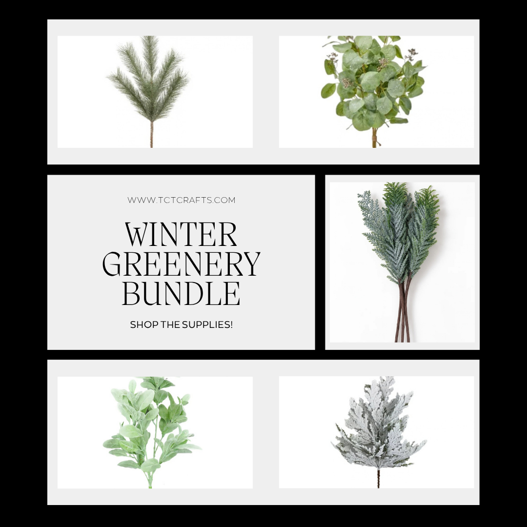 Winter Greenery Bundle-GB100 TCT Crafts Designs & Decor