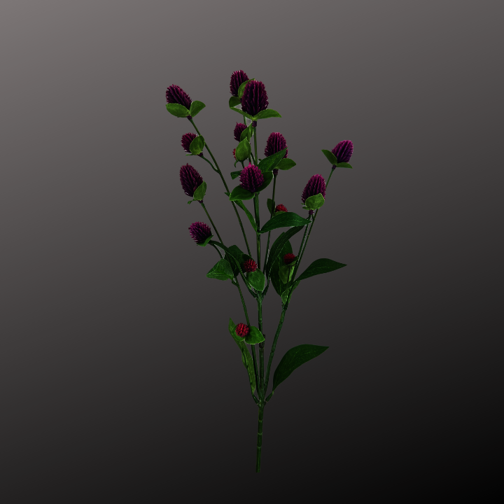 27'' Purple Artificial Globosa Spray - 7 Stems for Floral & Home Decor (Copy) Liberty Floral