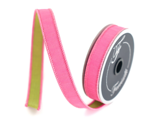 0.75"x10yd Pink Spring Wired Ribbon – Bright Craft and Decor | TCT Crafts I RK595-14