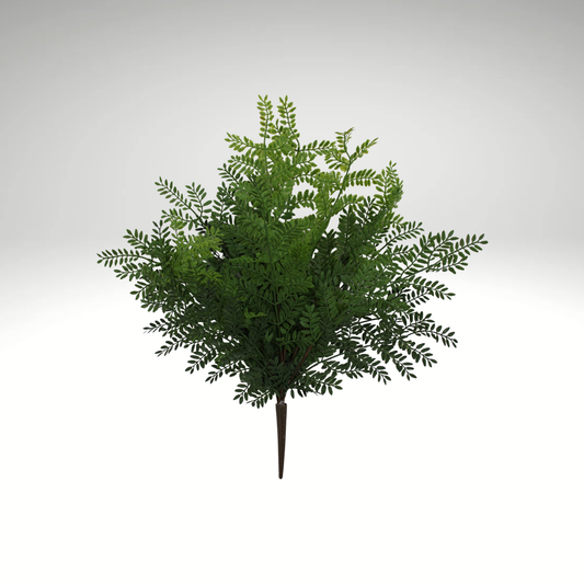 Soft Touch Alps Fern Bush Artificial Greenery 21in-85541-UV Golden Bell