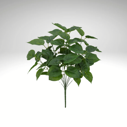21" Artificial Philodendron Bush with 72 Leaves-21158 Golden Bell