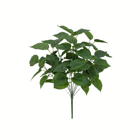 21" Artificial Philodendron Bush with 72 Leaves-21158 Golden Bell
