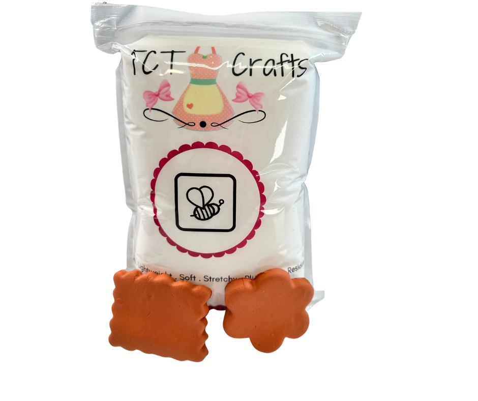 Spice (Gingerbread/Brown) Air Dry Lightweight Foam Clay TCT Crafts