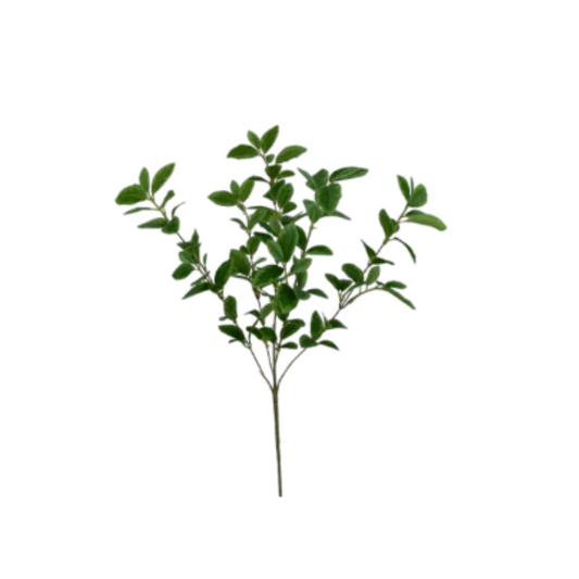 25” Faux Syngonium Spray – Realistic Artificial Greenery Stem with 90 Fabric Leaves-13579GN Liberty Floral