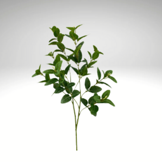 27" Faux Variegated Laurel Spray – Artificial Greenery Stem with 90 Leaves-13580GN Liberty Floral