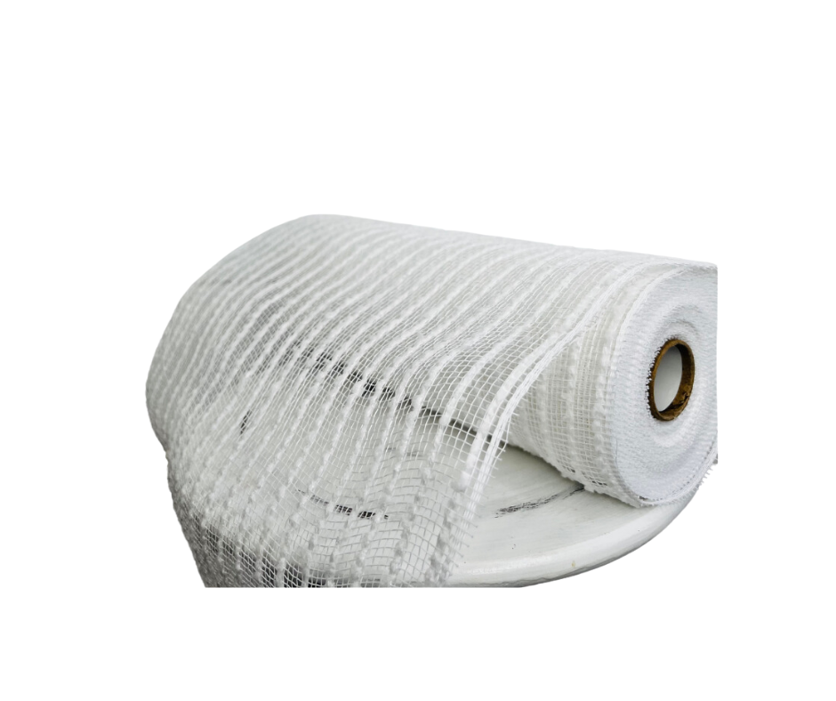 10.25" x 10yd White Snowdrift 10 inch mesh for wreaths-RY810227 Craig Bachman