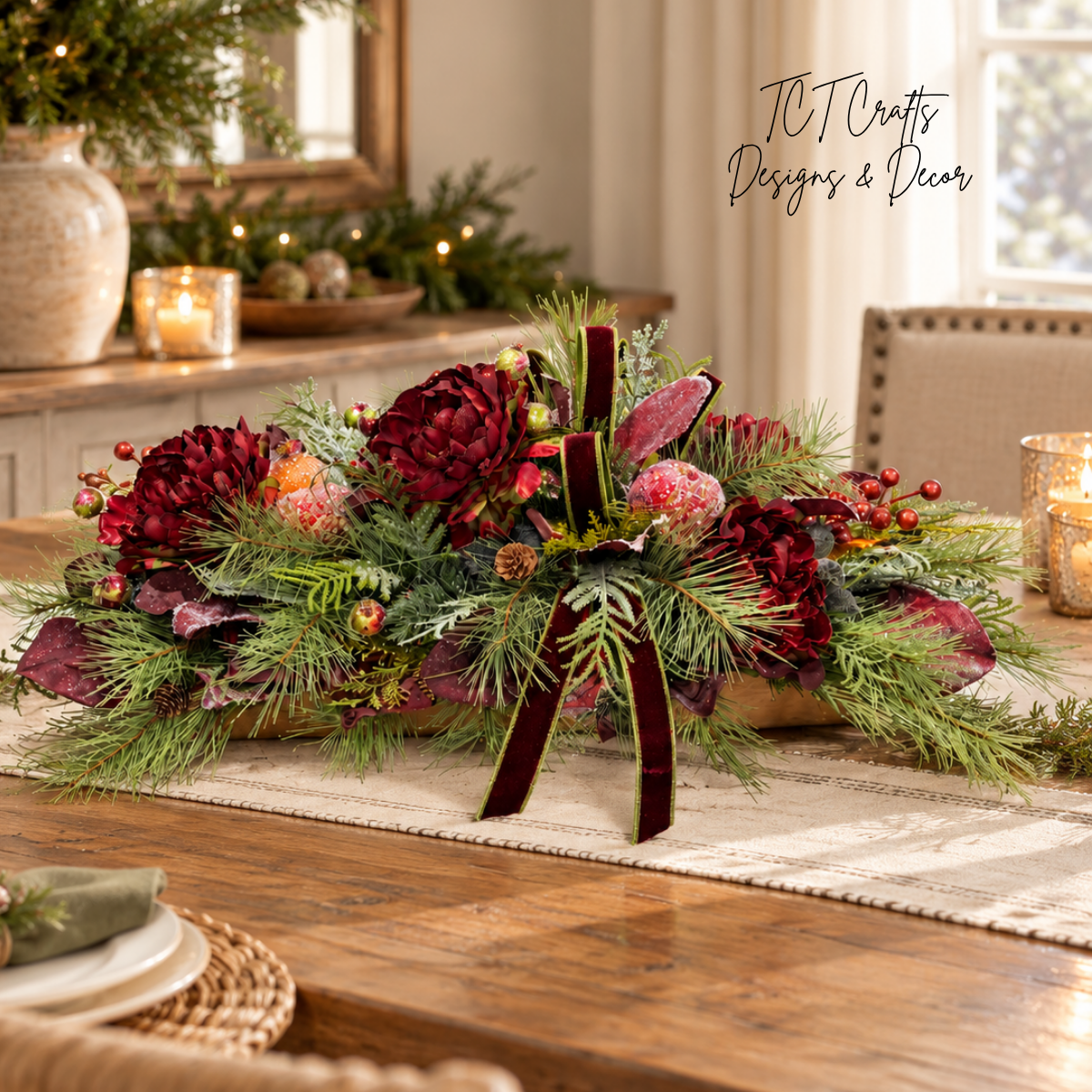 Williamsburg Christmas Floral Design Workshop | 5 Holiday Projects + Supply Guide TCT Crafts Designs & Decor
