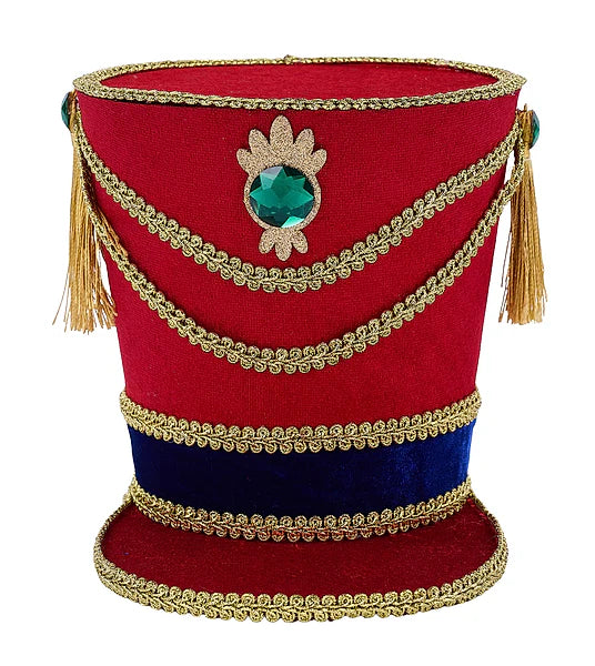 Velvet Nutcracker Hat in Red, Royal, Emerald & Gold-XC727589 Craig Bachman