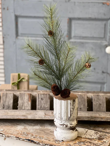 Southern Pine Spray with Natural Pinecones-XLA23360 Lancaster & Vintage