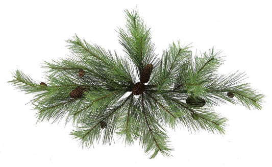 32" Artificial Northwoods Pine Centerpiece with Pinecones - Realistic Greenery for Holiday and Winter Decor-XX2151 Craig Bachman