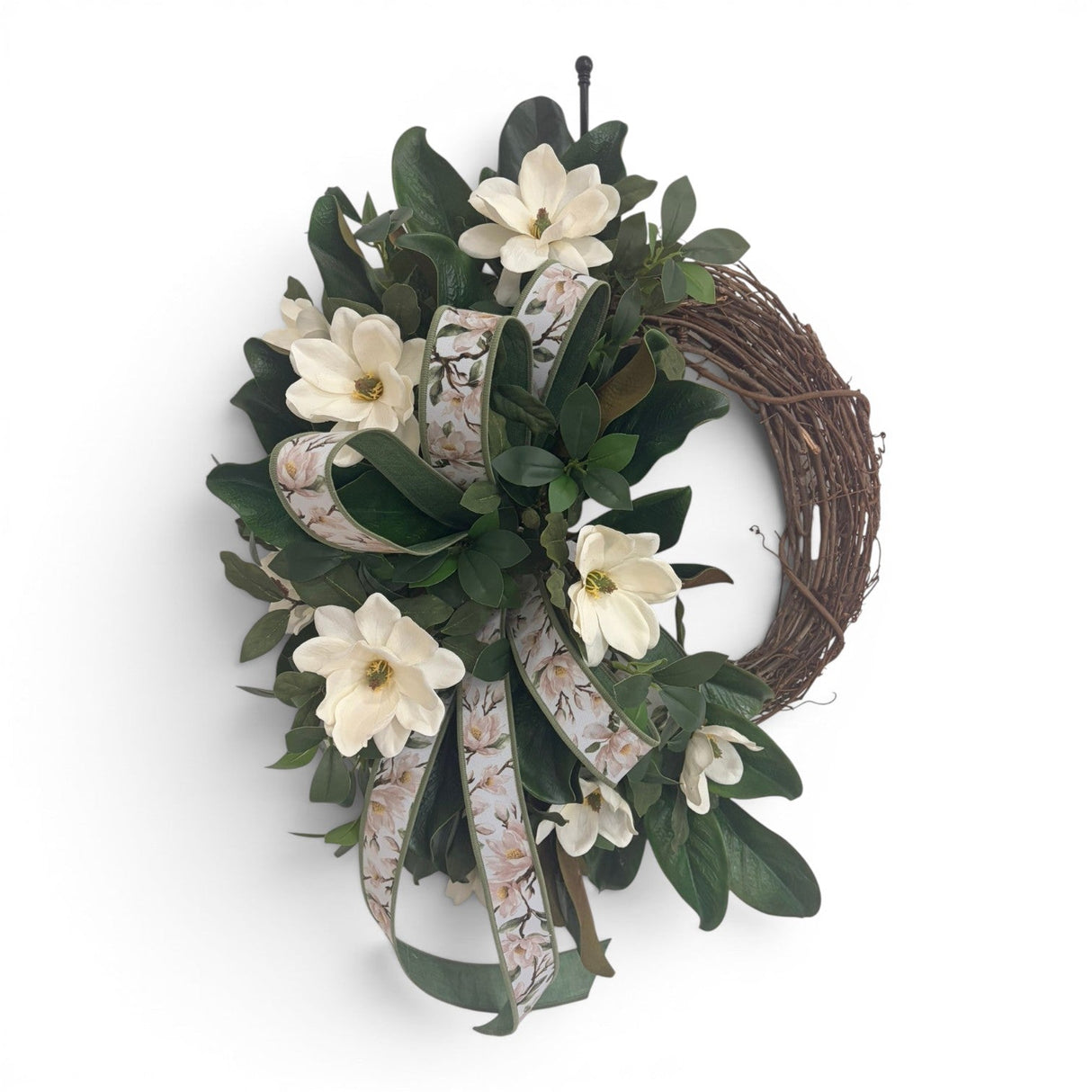 Everyday Magnolia Grapevine Wreath 28 Inch Door Decor TCT Crafts