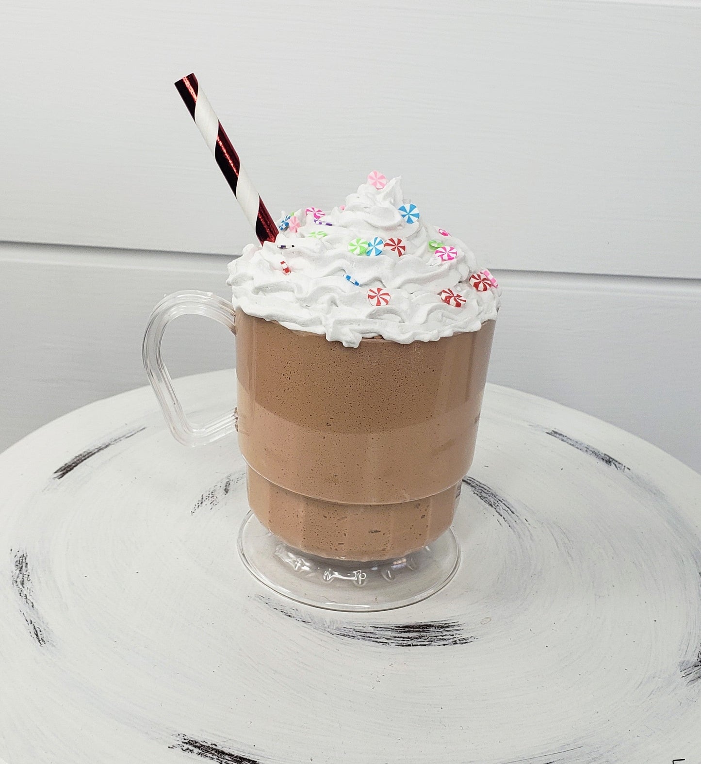 TCT1404-Fake Hot Chocolate with whipped cream TCT Crafts