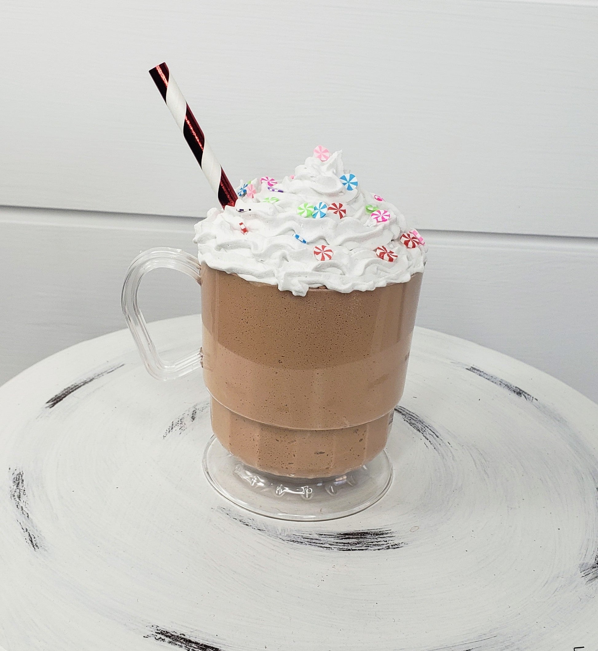 TCT1404-Fake Hot Chocolate with whipped cream TCT Crafts