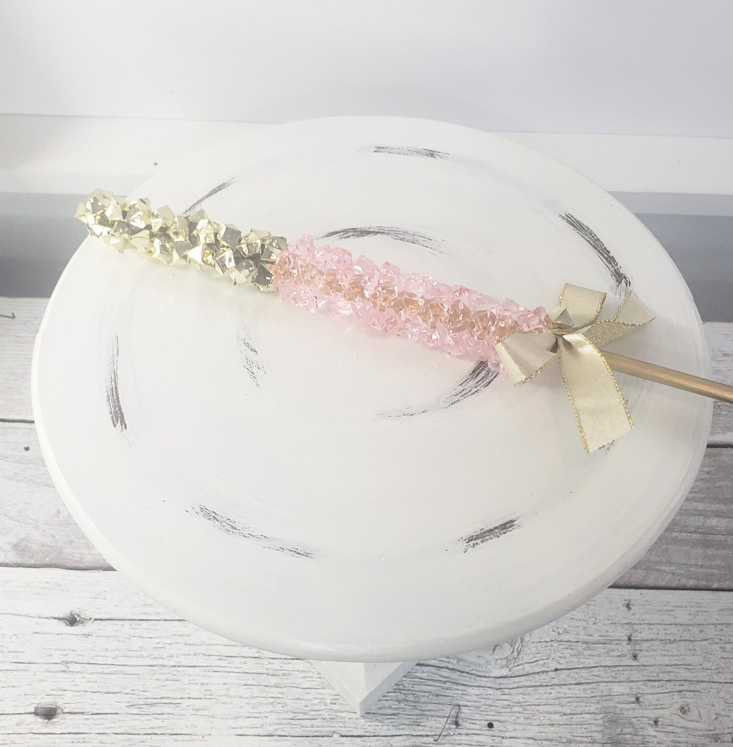 12" Pink & Gold Rock Candy TCT Crafts