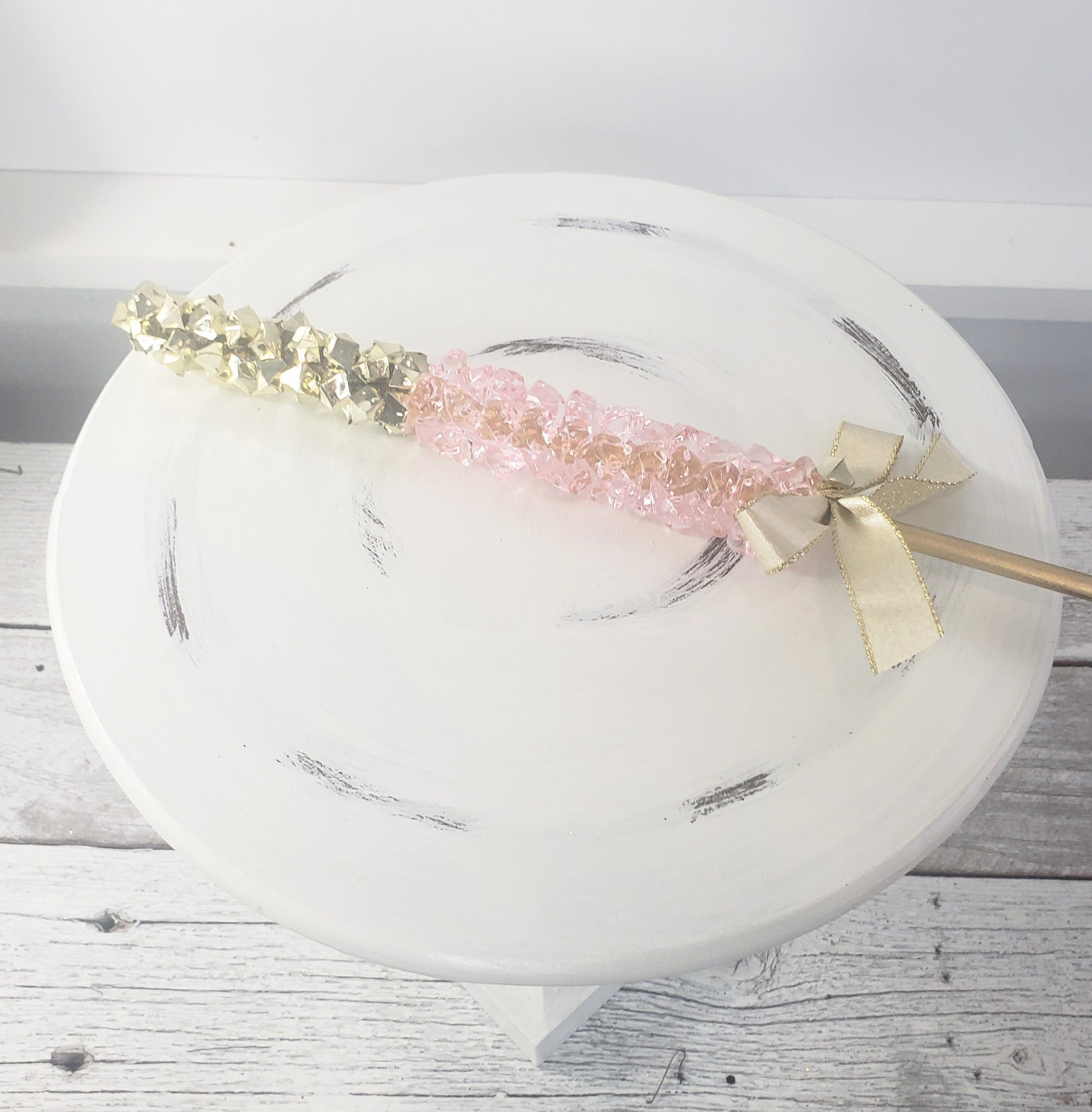 12" Pink & Gold Rock Candy TCT Crafts