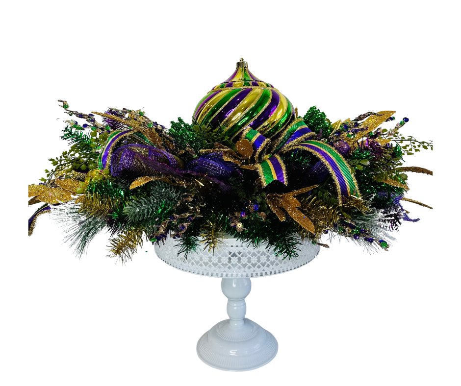 Mardi Gras Centerpiece-TCT1593