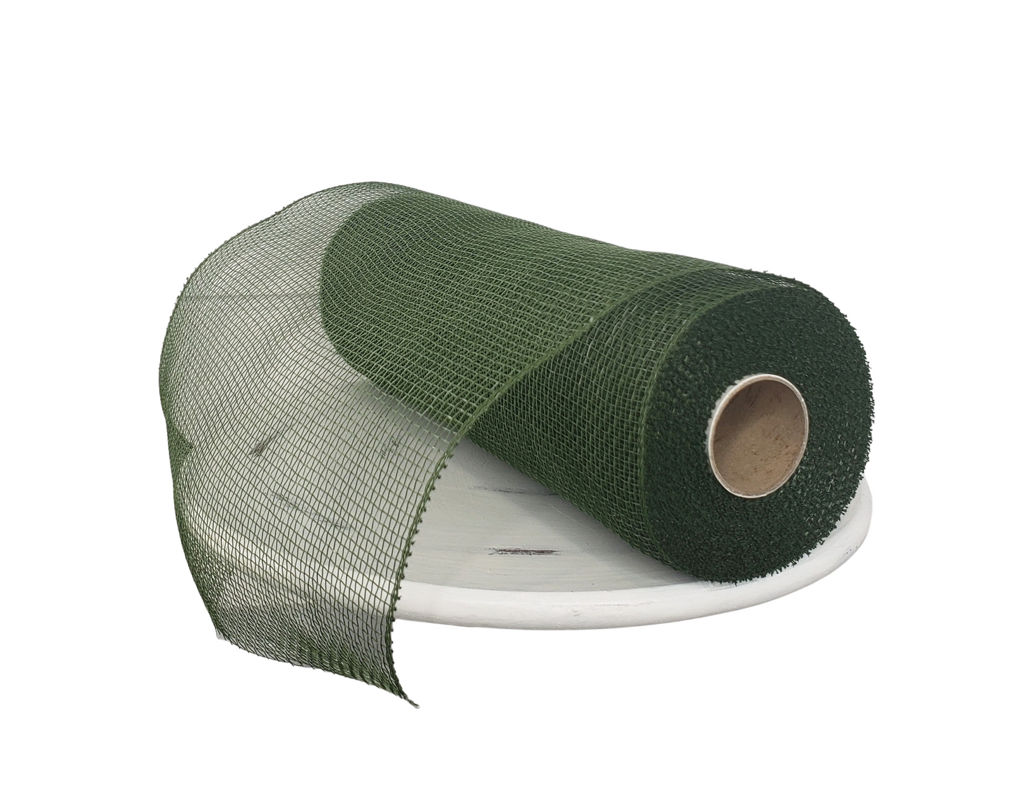 RE130243-10.25" x 10yd Deco Poly Mesh-Moss Green - TCTCrafts