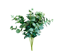 Load image into Gallery viewer, Lush Green 19-Inch Artificial Eucalyptus Leaf Bush-FG564360